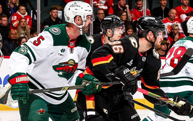 Wild lose in Calgary