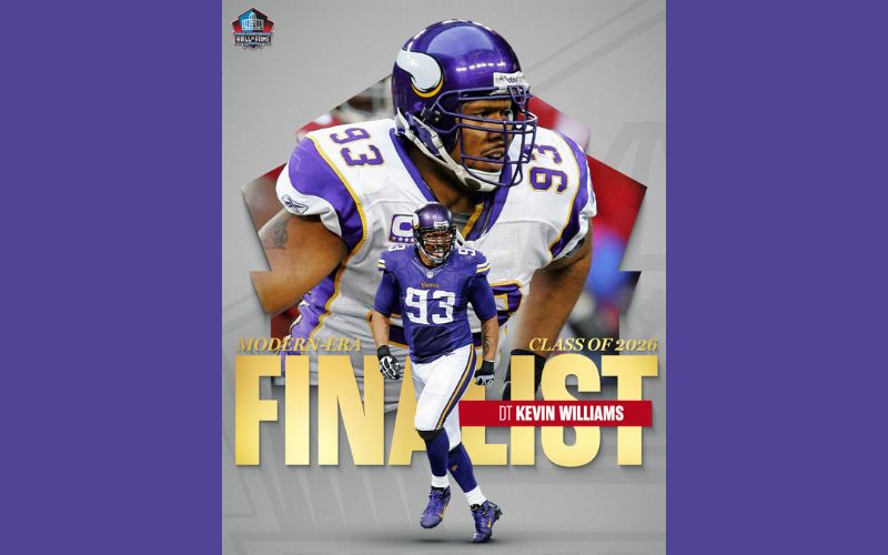 Kevin Williams named HOF Finalist