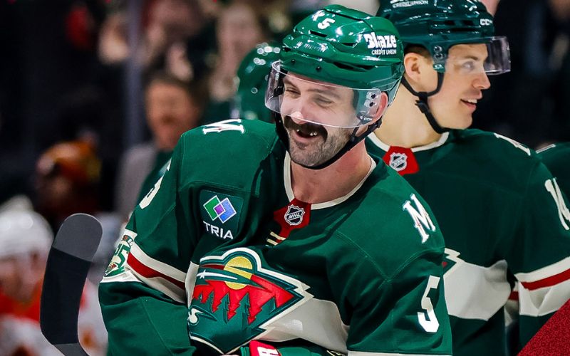 Wild win in regulation 4-1 over the Flames