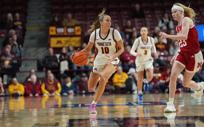 Gopher Womens BB wins, Tommie Men lose