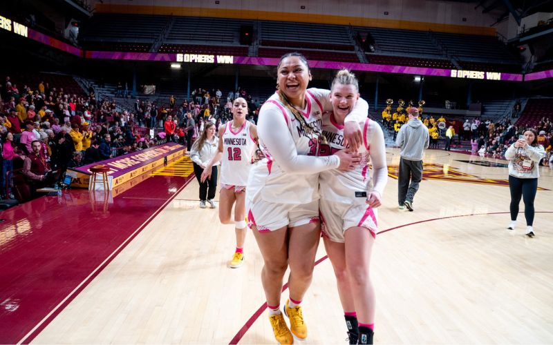 Gopher Womens BB upsets #10 Ohio State
