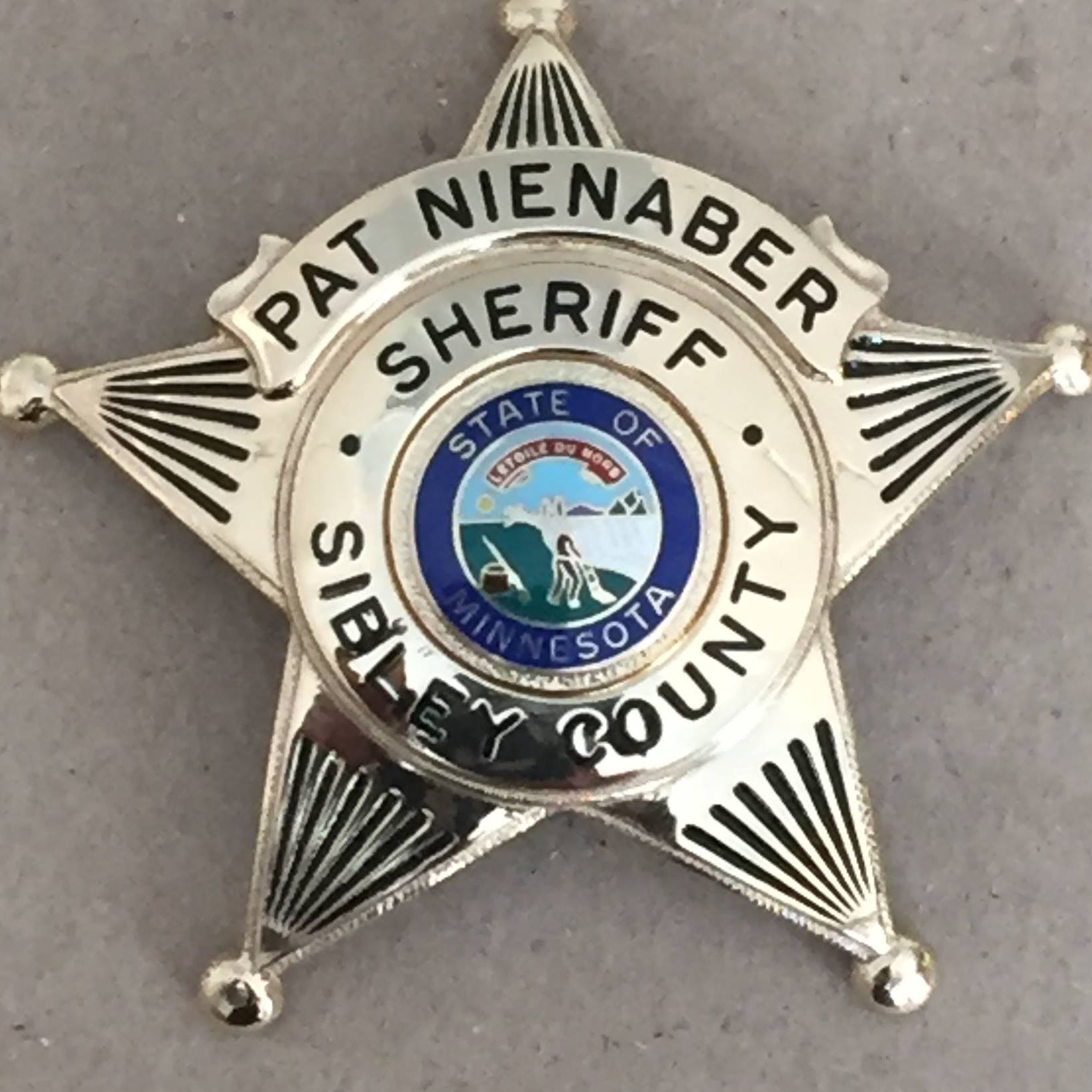 SIBLEY COUNTY SHERIFF NIENABER NOT SEEKING RE-ELECTION